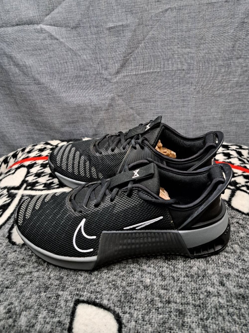Nike Metcon 9 Flyease Women's Size 10.5 Black White Gym Training Shoes DZ2540 00